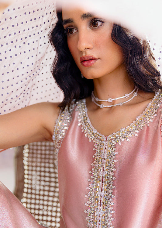 SRA Wedding Festive Organza Hand Emblishment Unstitched Collection AYDA